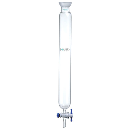 Kemtech C393225C Synthware Chromatography Column With Reservoir And... Kemtech C393225C Synthware Chromatography Column With Reservoir And...