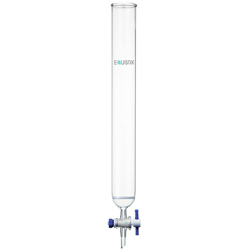 Chromatography Column, PTFE Stopcock Reinforced w/COARSE Fritted Disc
