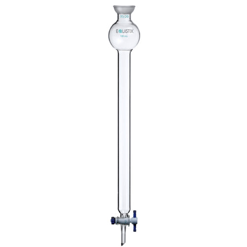 Chromatography Column, PTFE Stopcock w/Reservoir, Spherical Joint